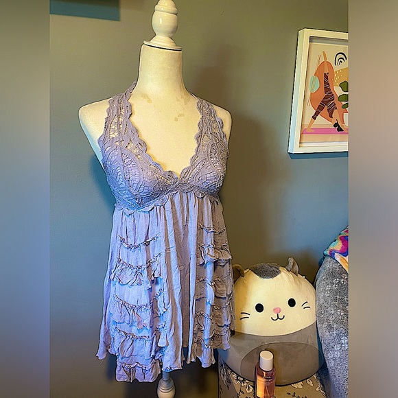 Free People Adella Halter Slip NWT - Picture 9 of 14